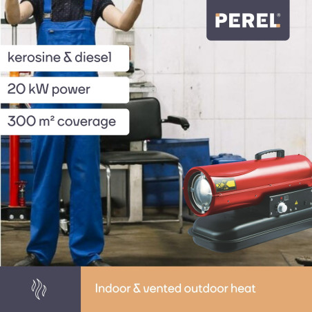 CANON À AIR CHAUD - DIESEL - 20 kW