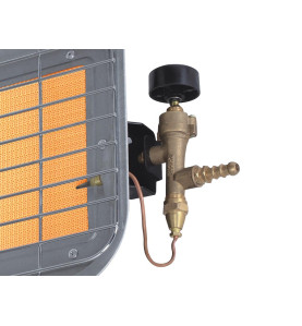 CHAUFFAGE RADIANT AU GAZ - 4500 W - PRL