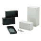 COFFRET EN ABS - GRIS 95 x 48 x 38mm