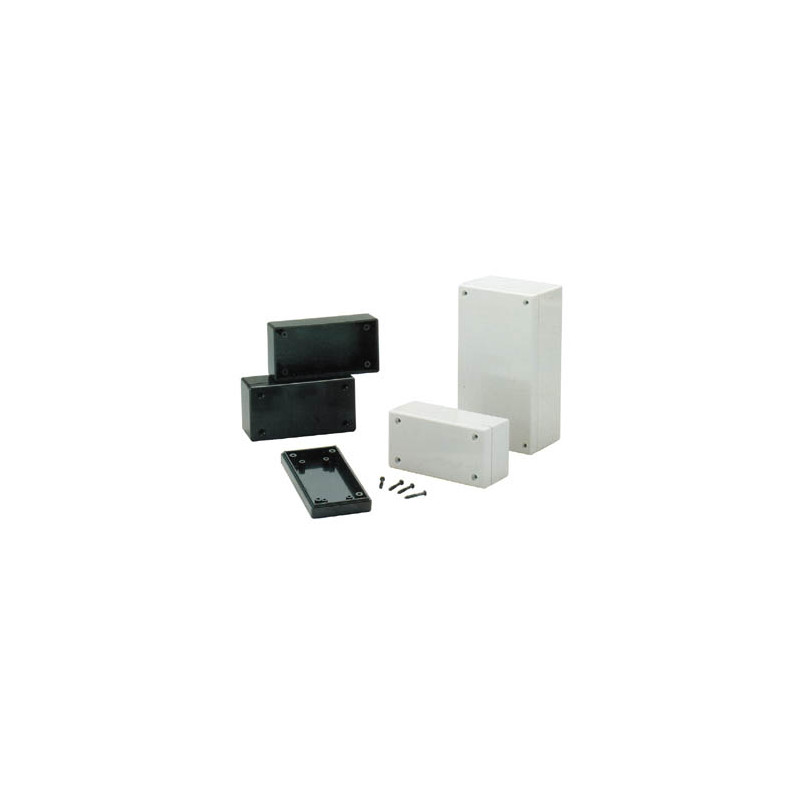 COFFRET EN ABS - GRIS 135 x 75 x 50mm COFFRET EN ABS - GRIS 135 x 75 x 50mm