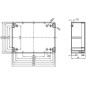 COFFRET ETANCHE EN ABS - GRIS FONCE 171 x 121 x 55mm