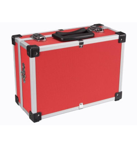 VALISE À OUTILS EN ALUMINIUM - 320 x 230 x 155 mm - 11,4 L - ROUGE - P