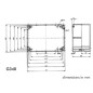 COFFRET ETANCHE EN ABS - GRIS FONCE 171 x 121 x 80mm
