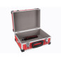 VALISE À OUTILS EN ALUMINIUM - 320 x 230 x 155 mm - 11,4 L - ROUGE