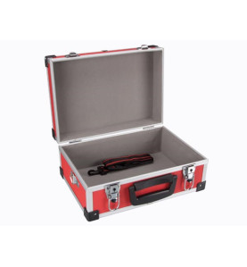 VALISE À OUTILS EN ALUMINIUM - 320 x 230 x 155 mm - 11,4 L - ROUGE - P