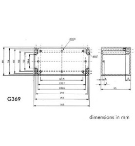 COFFRET ETANCHE EN ABS - GRIS FONCE 160 x 80 x 85mm - Velleman