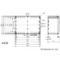 COFFRET ETANCHE EN ABS - GRIS FONCE 265 x 185 x 95mm