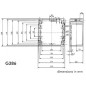 COFFRET ETANCHE EN ABS - GRIS FONCE 120 x 120 x 60mm