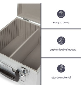 COFFRET 40 CD - 280 x 268 x 160 mm - 12 L - PRL