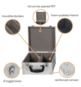 COFFRET 40 CD - 280 x 268 x 160 mm - 12 L - PRL