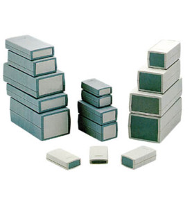 COFFRET EN PLASTIQUE MOULE - GRIS FONCE 190 x 100 x 60mm - Velleman