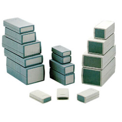 COFFRET EN PLASTIQUE MOULE - GRIS FONCE 190 x 100 x 80mm - Velleman