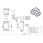 BOÎTIER MODULAIRE SUR RAIL DIN - 3MG