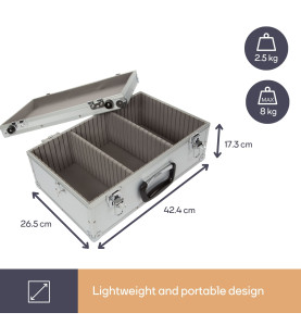 COFFRET 60 CD - 424 x 265 x 173 mm - 19,4 L - PRL