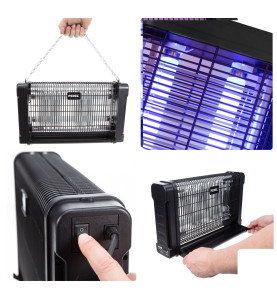 Tue-insectes 360° - usage intérieur - 2 x 10 W - PRL