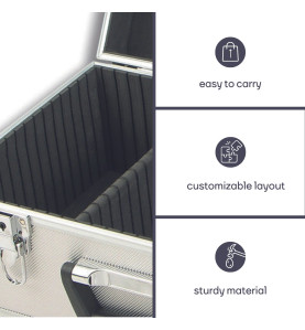 COFFRET 80 CD - 565 x 265 x 170 mm - 25,4 L - PRL