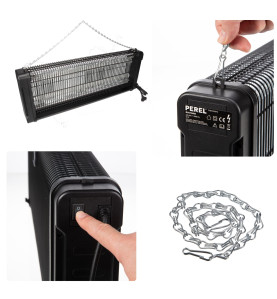 TUE-INSECTES ÉLECTRIQUE 360° - 2 x 20 W - PRL