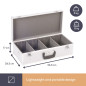 COFFRET 80 CD - 565 x 265 x 170 mm - 25,4 L