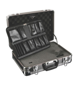 VALISE D'OUTILLAGE AVEC DES COINS ARRONDIS EN ALUMINIUM - 430 x 300 x 
