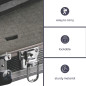 VALISE D'OUTILLAGE AVEC DES COINS ARRONDIS EN ALUMINIUM - 430 x 300 x 150 mm - 19,3 L