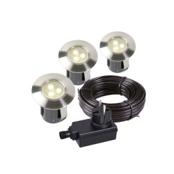 Garden Lights - Birch set - spot a encastrer - 12V - 10lm - 0.5W - 300