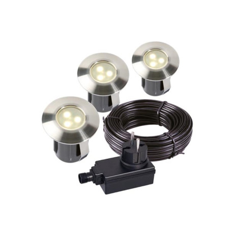 Garden Lights - Birch set - spot a encastrer - 12V - 10lm - 0.5W - 300