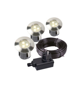 Garden Lights - Birch set - spot a encastrer - 12V - 10lm - 0.5W - 300