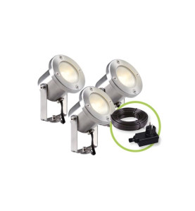 Garden Lights - Catalpa set - projecteur - 12V - 190lm - 3W - 3000K - 