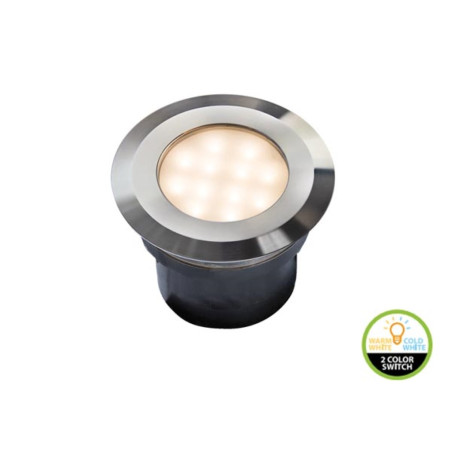 Garden Lights - Gavia - spot encastré - 12V - 85-90lm - 2W - 3000-6000
