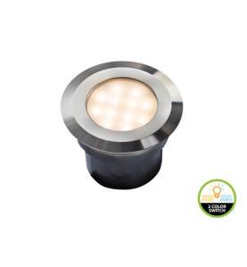 Garden Lights - Gavia - spot encastré - 12V - 85-90lm - 2W - 3000-6000