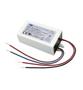 ALIMENTATION LED À DÉCOUPAGE - 1 SORTIE - 8 W - 350 mA - 3 ~ 36 VCC - 