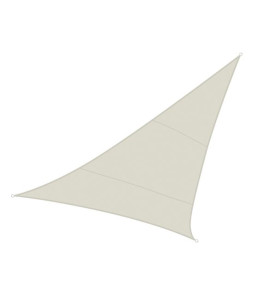 VOILE SOLAIRE - TRIANGLE - 3.6 x 3.6 x 3.6 m - COULEUR: CRÈME - PRL