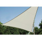 VOILE SOLAIRE - TRIANGLE - 3.6 x 3.6 x 3.6 m - COULEUR: CRÈME