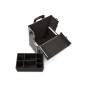 MALLETTE TROLLEY EN ALUMINIUM - 370 x 270 x 670 mm - 66,9 L - NOIR