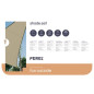 VOILE SOLAIRE PERMÉABLE - TRIANGLE - 3.6 x 3.6 x 3.6 m - COULEUR : CHAMPAGNE