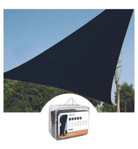 VOILE SOLAIRE PERMÉABLE - TRIANGLE - 3.6 x 3.6 x 3.6 m - COULEUR: ANTH