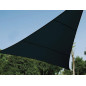 VOILE SOLAIRE PERMÉABLE - TRIANGLE - 3.6 x 3.6 x 3.6 m - COULEUR: ANTHRACITE VOILE SOLAIRE PERMÉABLE - TRIANGLE - 3.6 x 3.6 x 3.6 m - COULEUR: ANTHRACITE