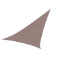 VOILE SOLAIRE - TRIANGLE - 3.6 x 3.6 x 3.6 m - COULEUR: GRIS TAUPE
