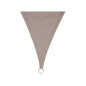 VOILE SOLAIRE - TRIANGLE - 3.6 x 3.6 x 3.6 m - COULEUR: GRIS TAUPE
