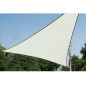 VOILE SOLAIRE - TRIANGLE - 5 x 5 x 5 m - COULEUR: CRÈME VOILE SOLAIRE - TRIANGLE - 5 x 5 x 5 m - COULEUR: CRÈME