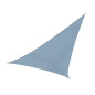 VOILE SOLAIRE - TRIANGLE - 5 x 5 x 5 m - COULEUR : GRIS BLEU