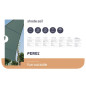 VOILE SOLAIRE - TRIANGLE - 5 x 5 x 5 m - COULEUR : GRIS VERT VOILE SOLAIRE - TRIANGLE - 5 x 5 x 5 m - COULEUR : GRIS VERT