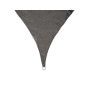 VOILE SOLAIRE PERMÉABLE - TRIANGLE - 5 x 5 x 5 m - COULEUR: ANTHRACITE