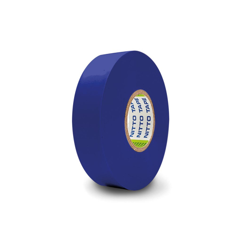 NITTO - RUBAN ADHESIF ISOLANT - BLEU - 19 mm x 10 m