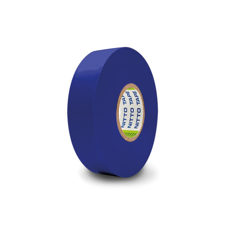 NITTO - RUBAN ADHESIF ISOLANT - BLEU - 19 mm x 10 m - PRL