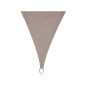 VOILE SOLAIRE - TRIANGLE - 5 x 5 x 5 m - COULEUR: GRIS TAUPE