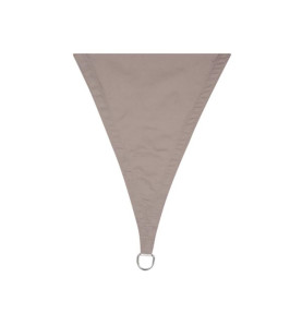 VOILE SOLAIRE - TRIANGLE - 5 x 5 x 5 m - COULEUR: GRIS TAUPE - PRL
