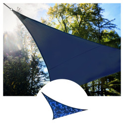 VOILE SOLAIRE LED - CIEL ÉTOILÉ - TRIANGULAIRE - 3.6 x 3.6 x 3.6 m - B
