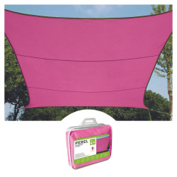 VOILE SOLAIRE - RECTANGULAIRE - 2 x 3 m - COULEUR: FUCHSIA - PRL