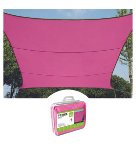 VOILE SOLAIRE - RECTANGULAIRE - 2 x 3 m - COULEUR: FUCHSIA - PRL